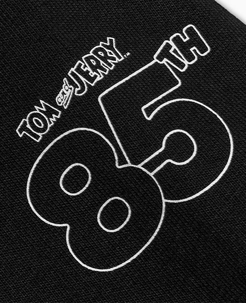 Tom & Jerry Graphic T-shirt Black