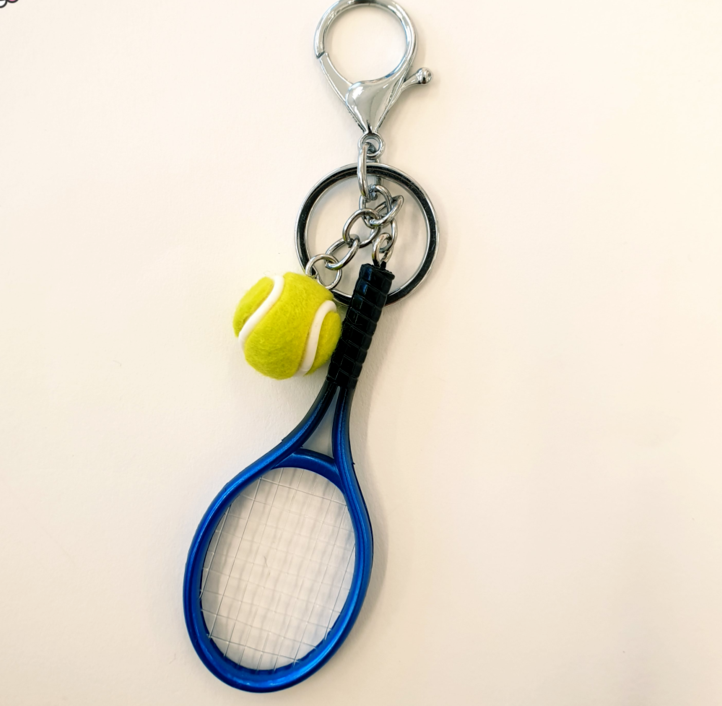 Tennis Ball Racket Keychain (Used by Jin)