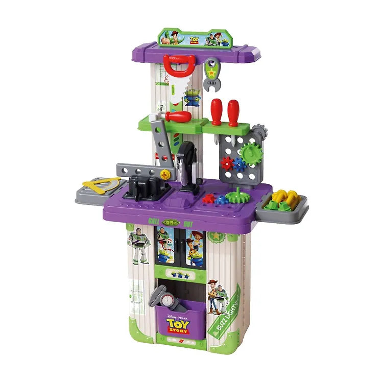 Disney Toy Story Tool Play Travel Suitcase Multi-Bag Play Set (2-in-1)
