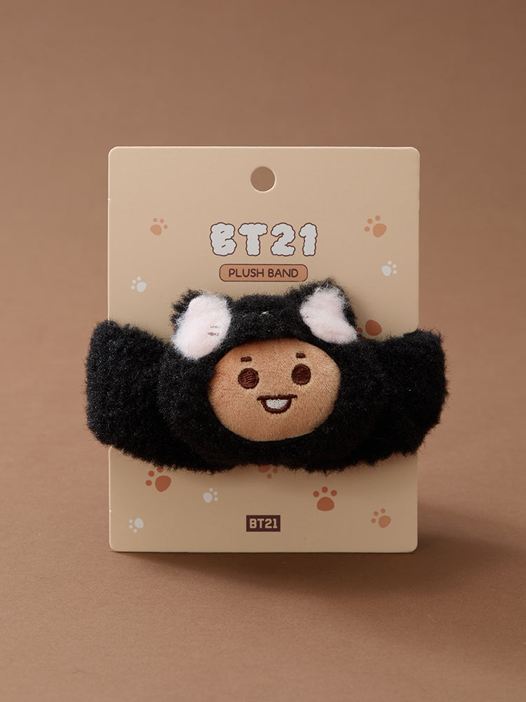 BT21 More Fluffy Face Doll Band