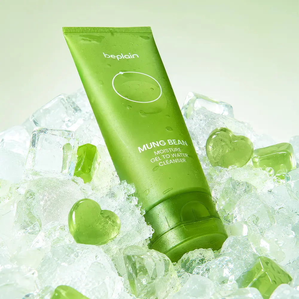 Beplain Mung Bean Moisture Gel to Water Cleanser 170ml