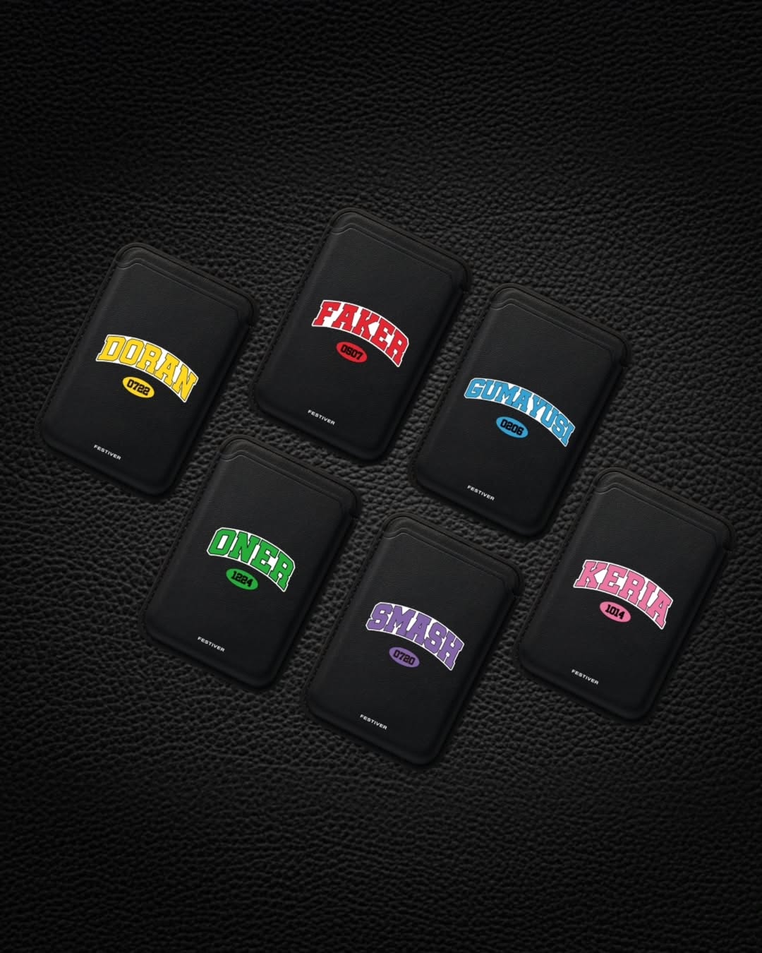 T1 Roster MagSafe Card Wallet