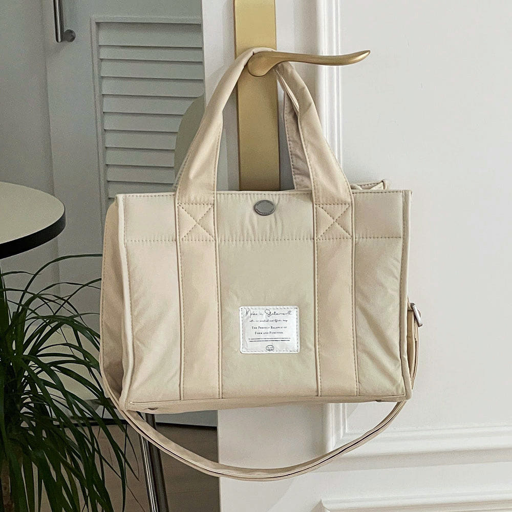 Yimma Bag Premium Nylon Waterproof L Padded Square Bag 5C Lightweight Baby Diaper Bag[ Inner Bag Gift ]