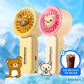 Rilakkuma Korilakkuma Clip Handy Fan Portable Mini Handheld Fan Carabiner Birthday Friend Office Worker Cool Summer Gift