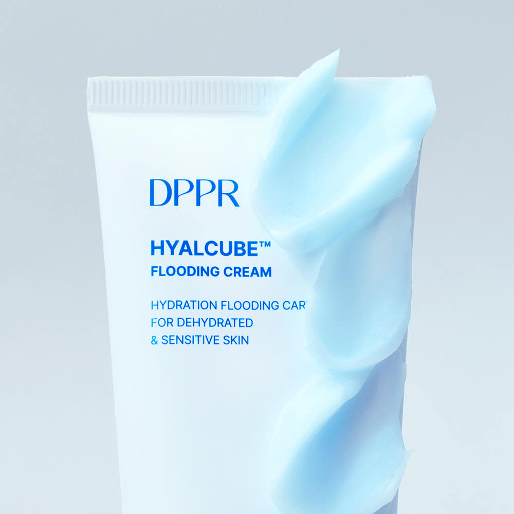 DPPR Hyaluronic Acid Hyal Cube Mildly Acidic Moisture Toner 300ml + Moisture Cream 100ml + Moisture Serum 50ml