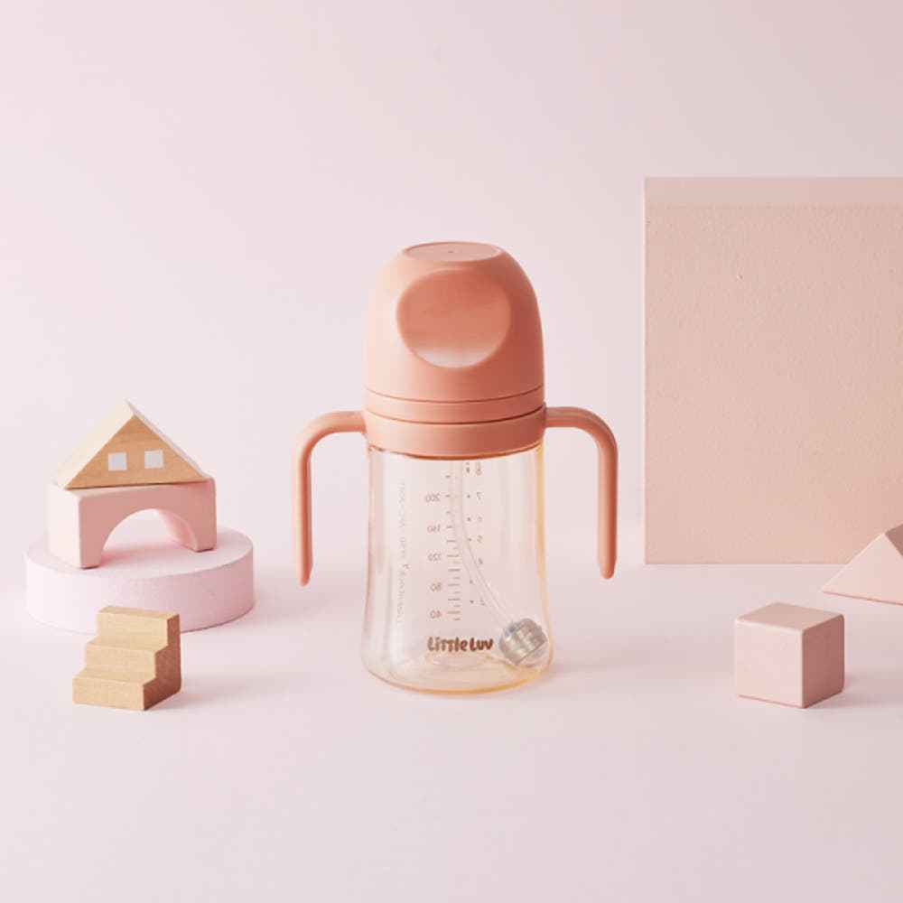 Lock & Lock Little Love First PPSU Two-Handled Straw Cup