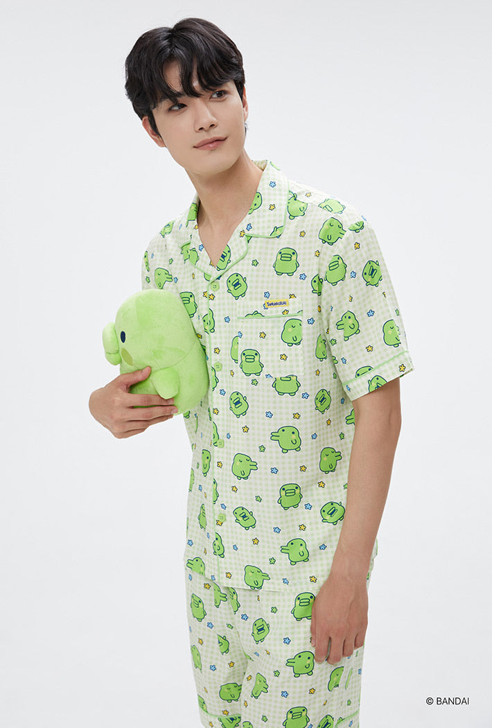 Tamagotchi x Spao] Short Sleeve Pajamas | Kgifts.shop