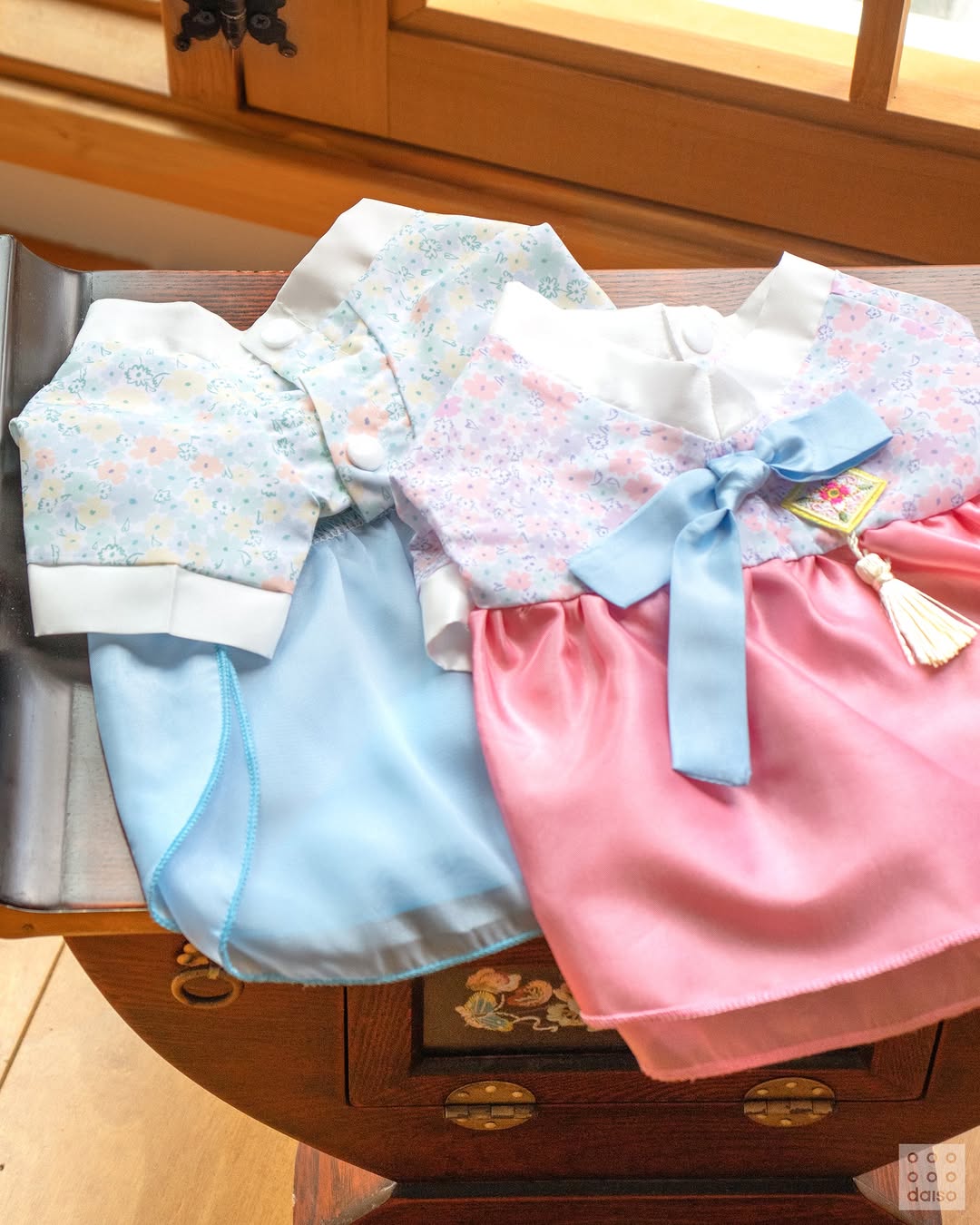 Doggy Hanbok (Pink/ Blue)