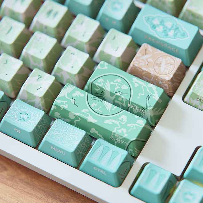 MU:DSGoryeo Celadon Wired LED Keyboard  (+Munch's Bag)
