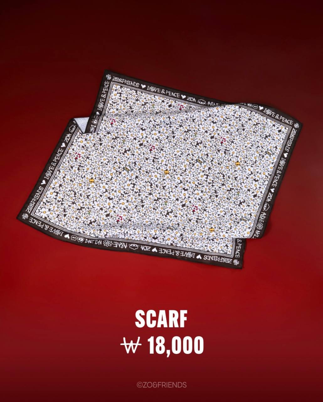 ZO& Friends x Line Friend Collaboration Merch Offline Pop Up