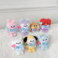 Monopoly BT21 Minini Plush Keyring [Angel]