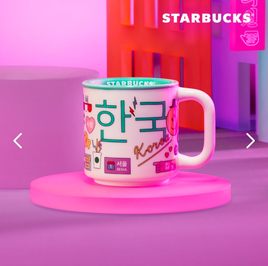 Starbucks Hangeul Mug Launch