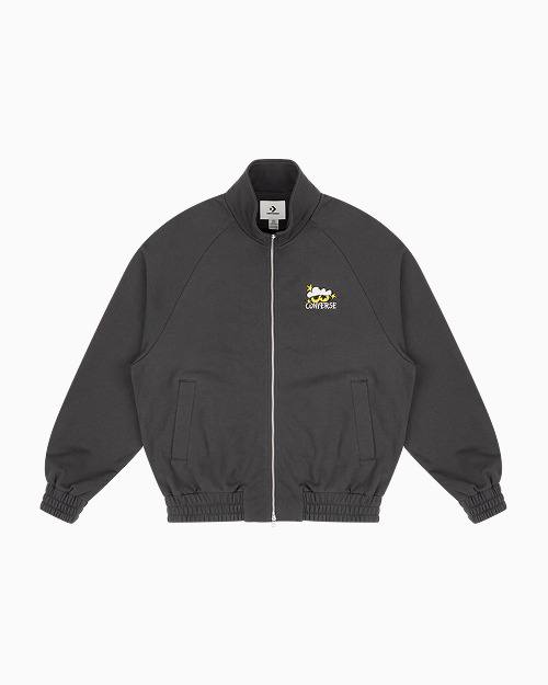 Converse x Zo&friends Oversized Zip up Hoodie Black
