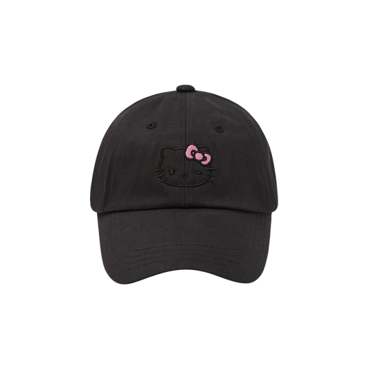 Hello Kitty X Jisoo Hat B - BLACK
