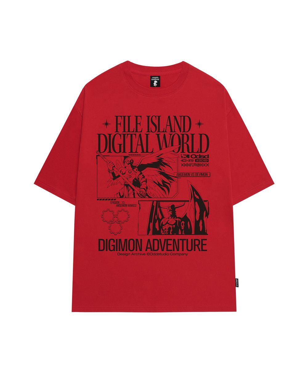 [Digimon Adventure] Angemon&Devimon Overfit T-shirt
