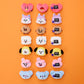 BT21 Today's Face Random Face Plush Brooch
