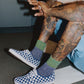 VAN x Cortis Authentic primary check ( Green )