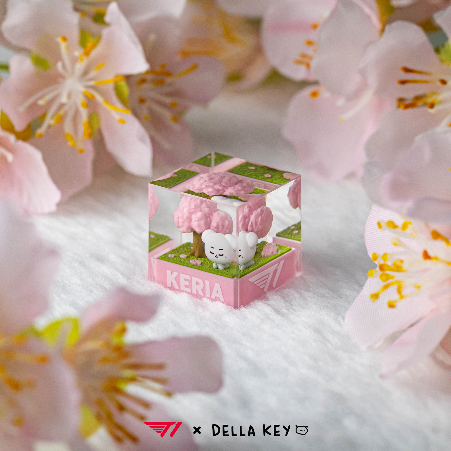 [Pre-Order] Animal Friends Artisan Keycap - Blossom Edition
