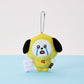 BT21 Today's Face Tear Drop Plush Keyring