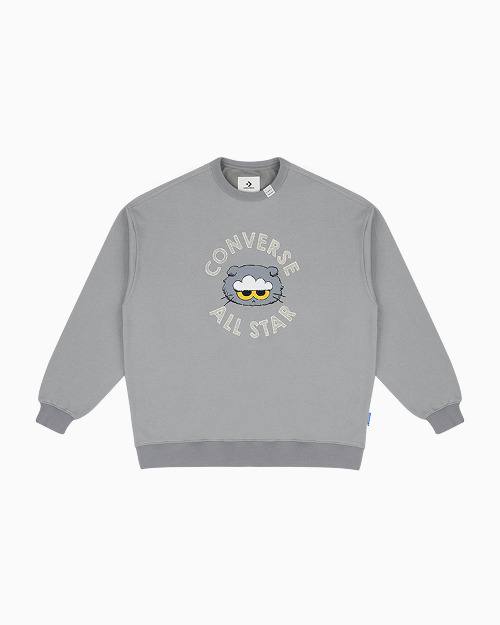 Converse x Zo&friends Crew Neck Top Classic Gray