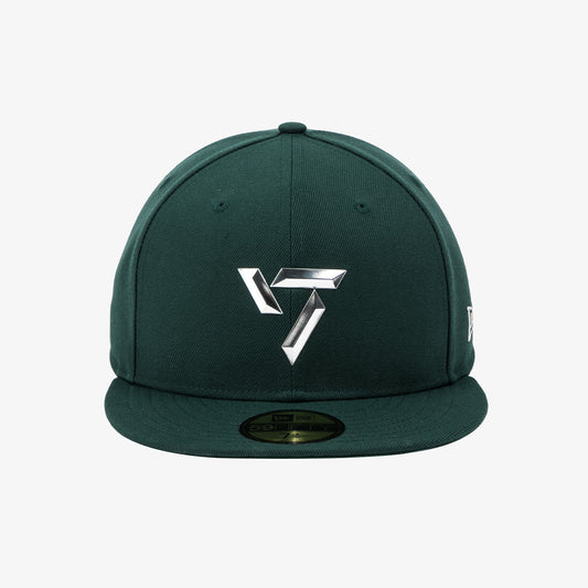 5950 NEW ERA X SEVENTEEN D GRN Fitted Cap [Dark Green]