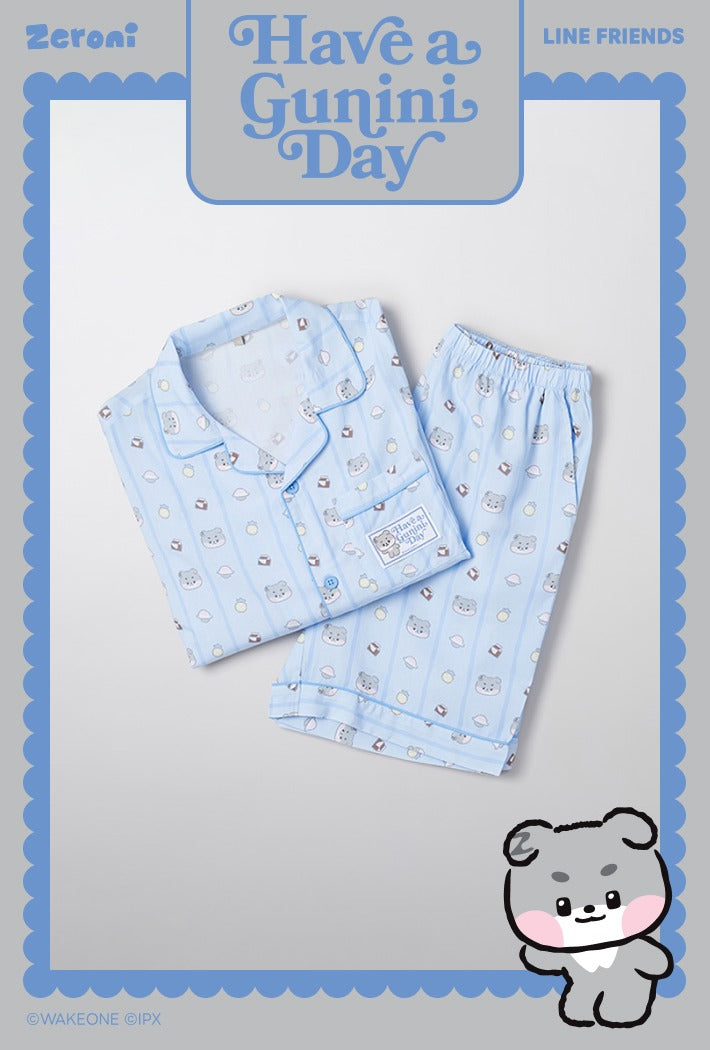 [Spao x Zeroni] Short Sleeve Pyjama Set