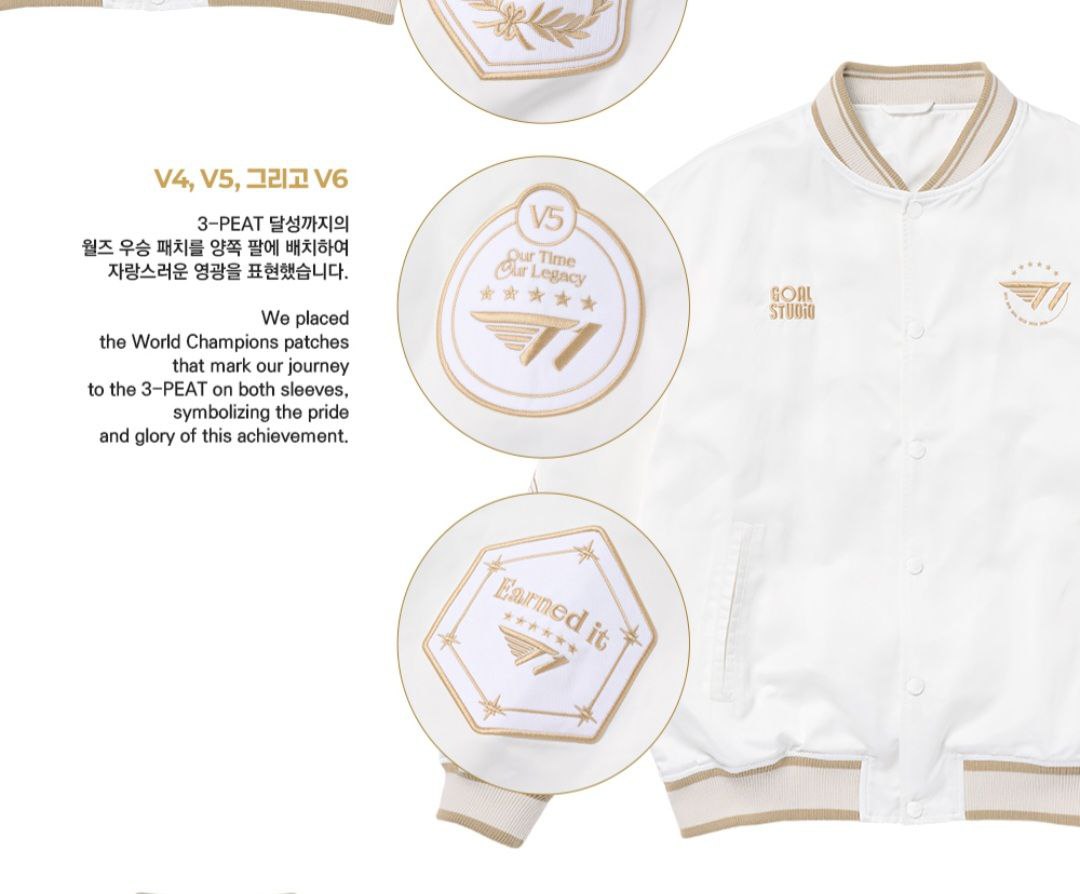 [Pre-Order] 2025 T1 World Champions Jacket