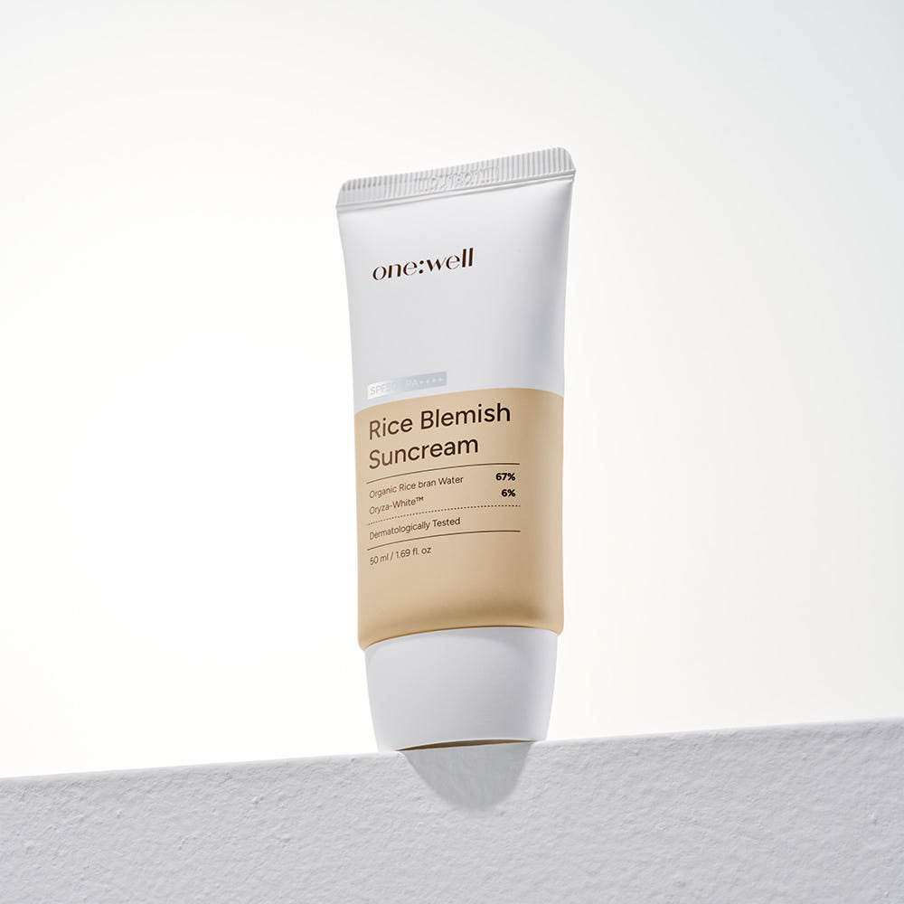 One: Well Rice Blemish Sunscreen
