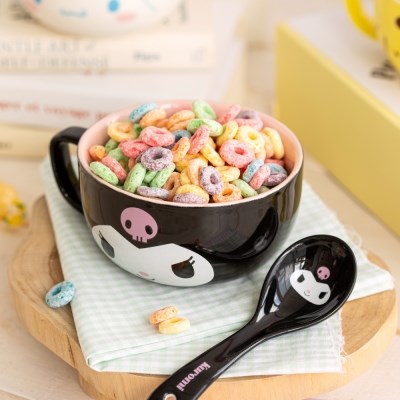 [Sanrio] Cereal Bowl Spoon Set