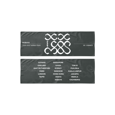[COSMOS] BIGBANG TOUR SLOGAN TOWEL