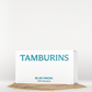 Tamburins Perfume Balm Blue Hinoki 6.5g Free Seal Sand Dome Ball