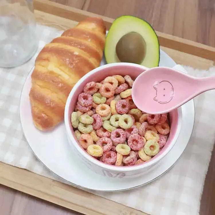 Chiikawa Cereal Bowl Yogurt Bowl & Spoon Set