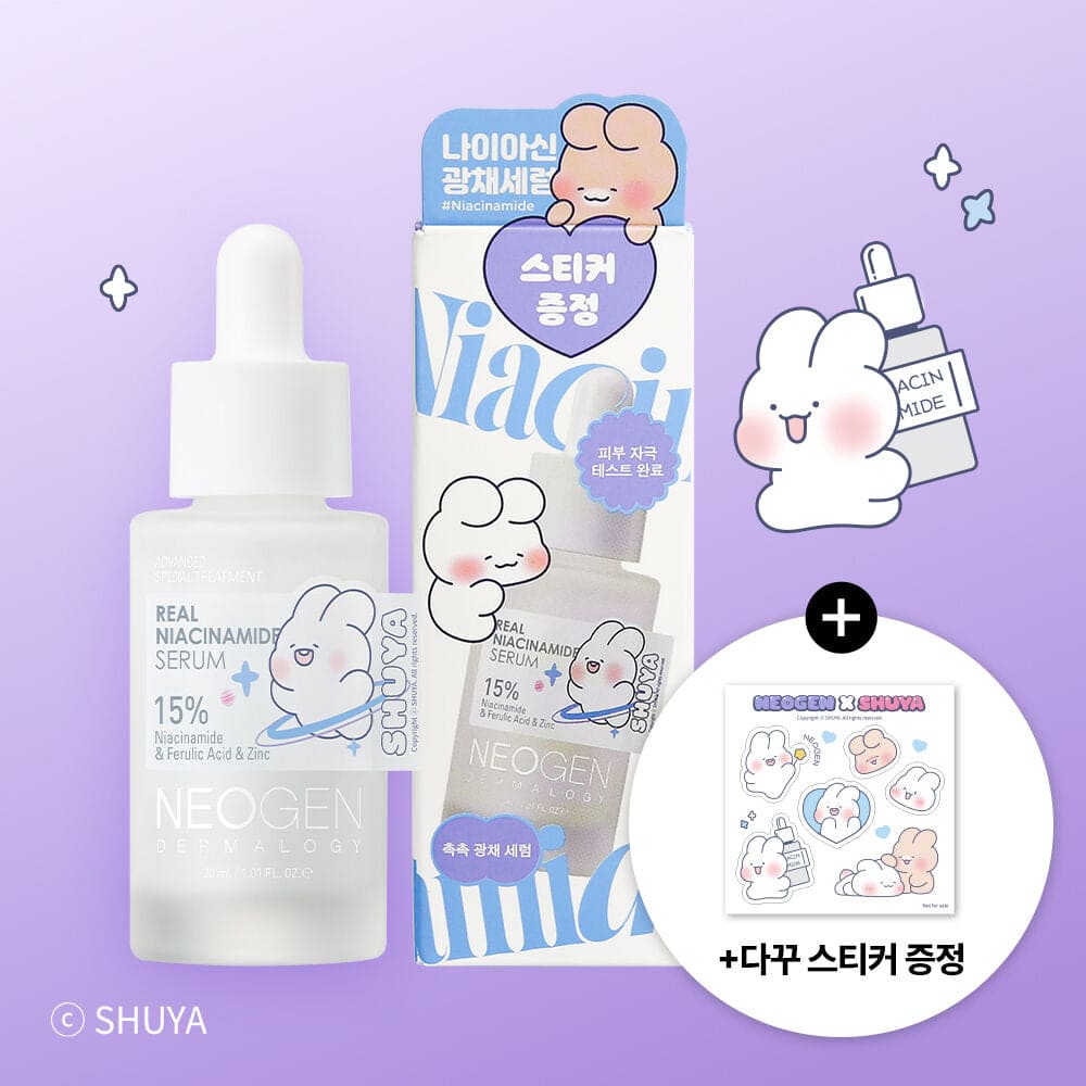 Real Niacinamide 15% Serum 30ml Shuyatoya Edition (+Sticker Gift)