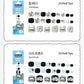 Dashing Diva Magic Press Jo & Friends Nail + Random Keychain