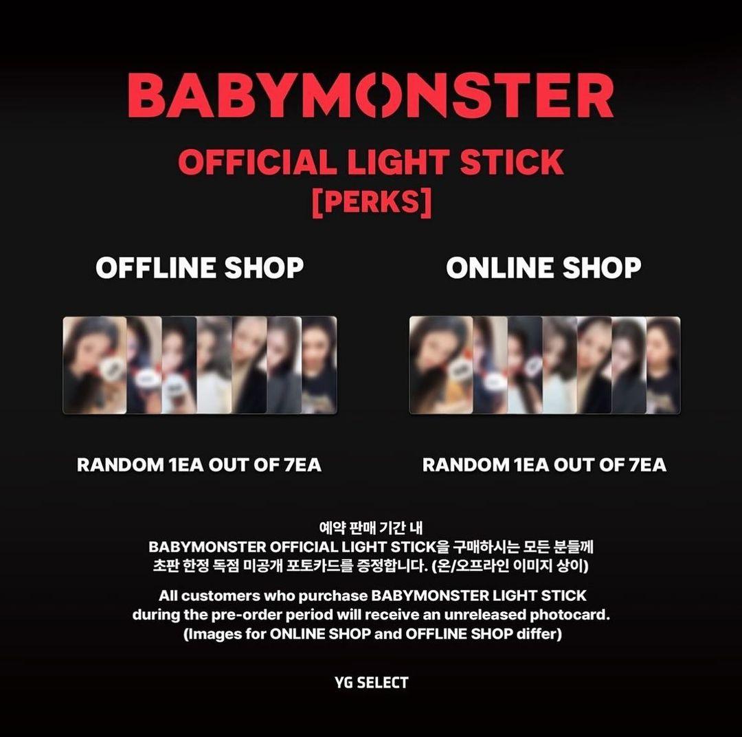 Baby Monster Official Light Stick