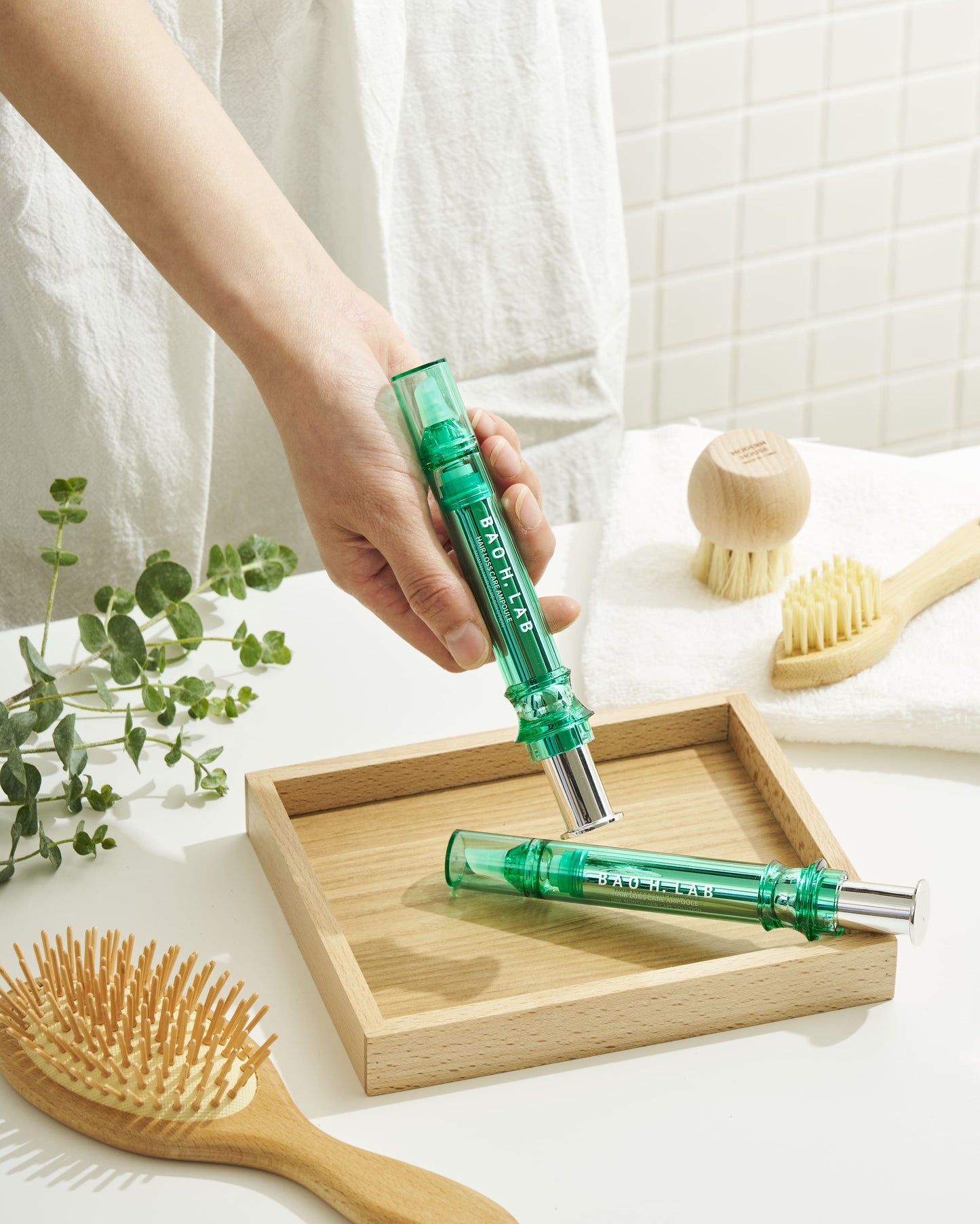 BaoH Lab Hair Loss Relief, Hair Growth, Hair Loss Ampoule, Scalp Serum, 2 Pack