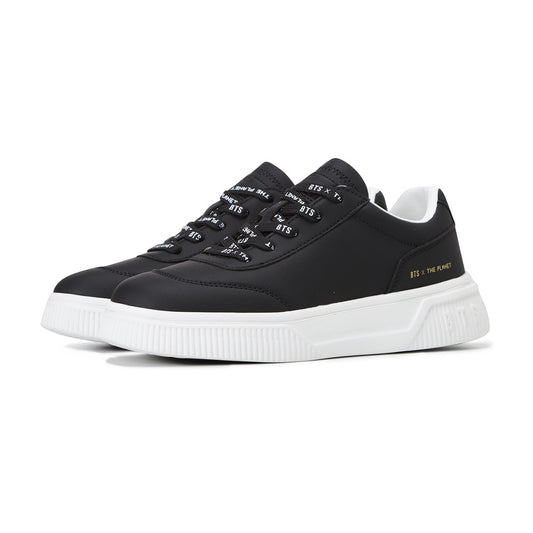 BTS x The Planet Black Edge Sneakers
