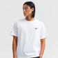 IU x New Balance Flower Gloves Graphic Short Sleeve T-shirt White(Semi Over Fit)