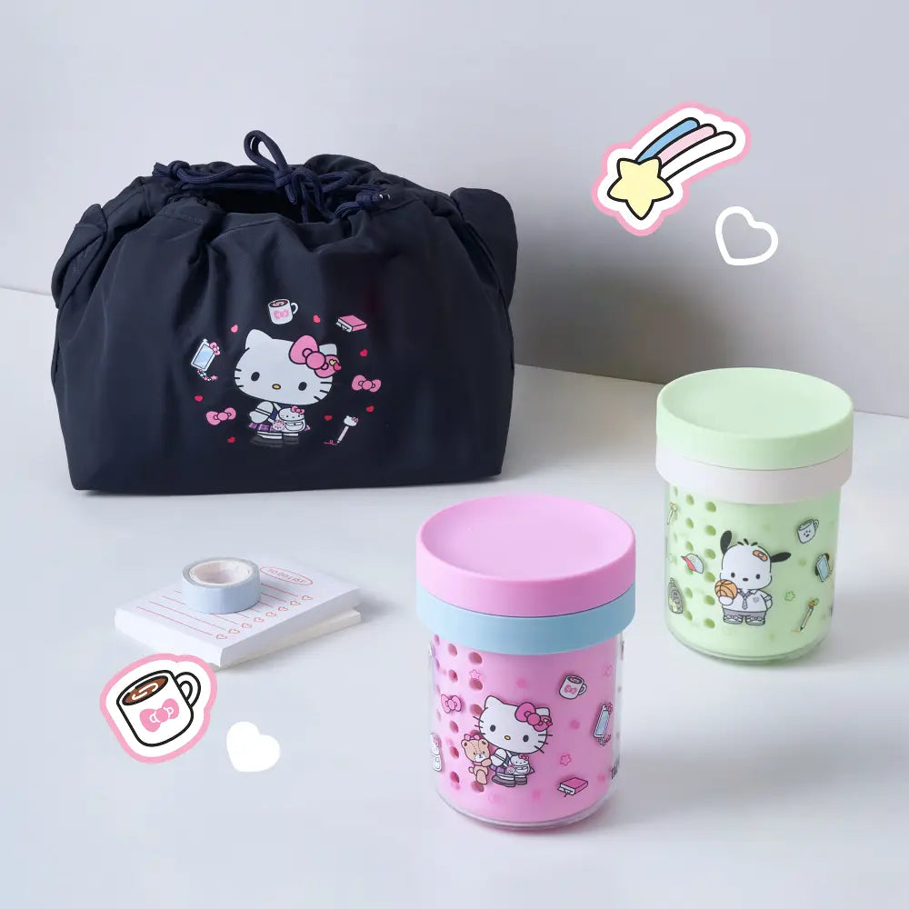 Tag flow x Sanrio Fruit Pot 600ml