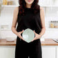 MU:DS Celadon tea plate_Persimmon (+Munch's Bag)