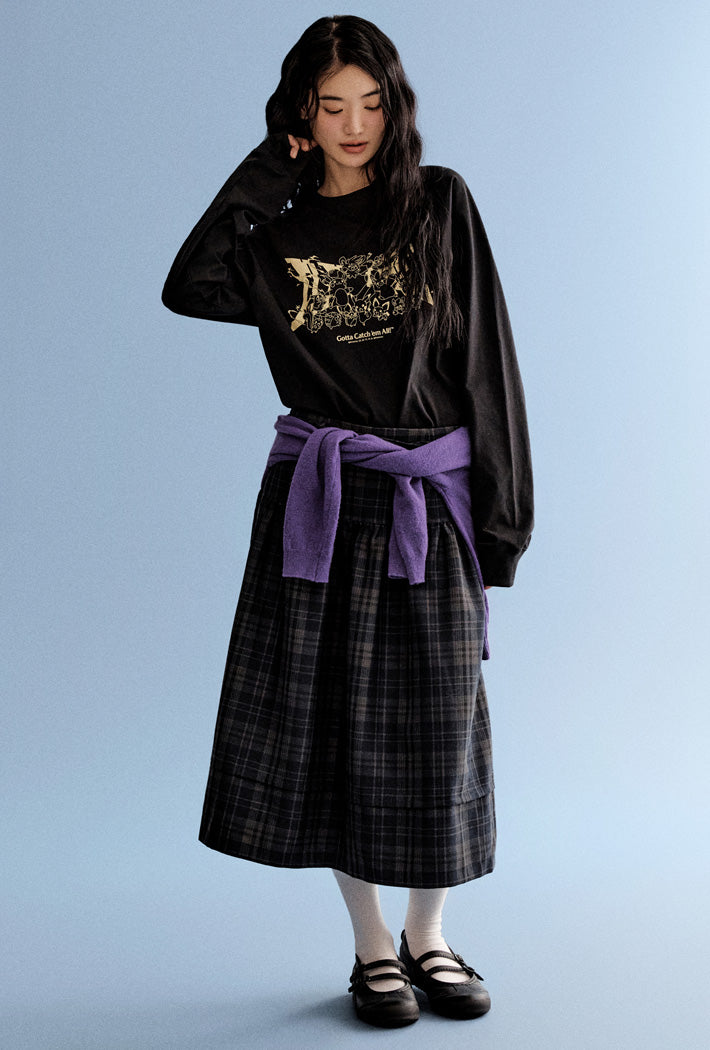 [Pokemon] Long Sleeve T-shirt (BLACK) - Kgifts.shop