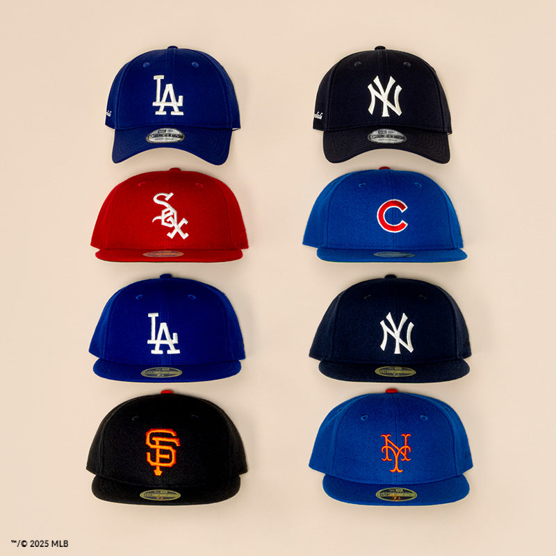 NEW ERA X FEAR OF GOD X MLB, 2025 Cap Collection