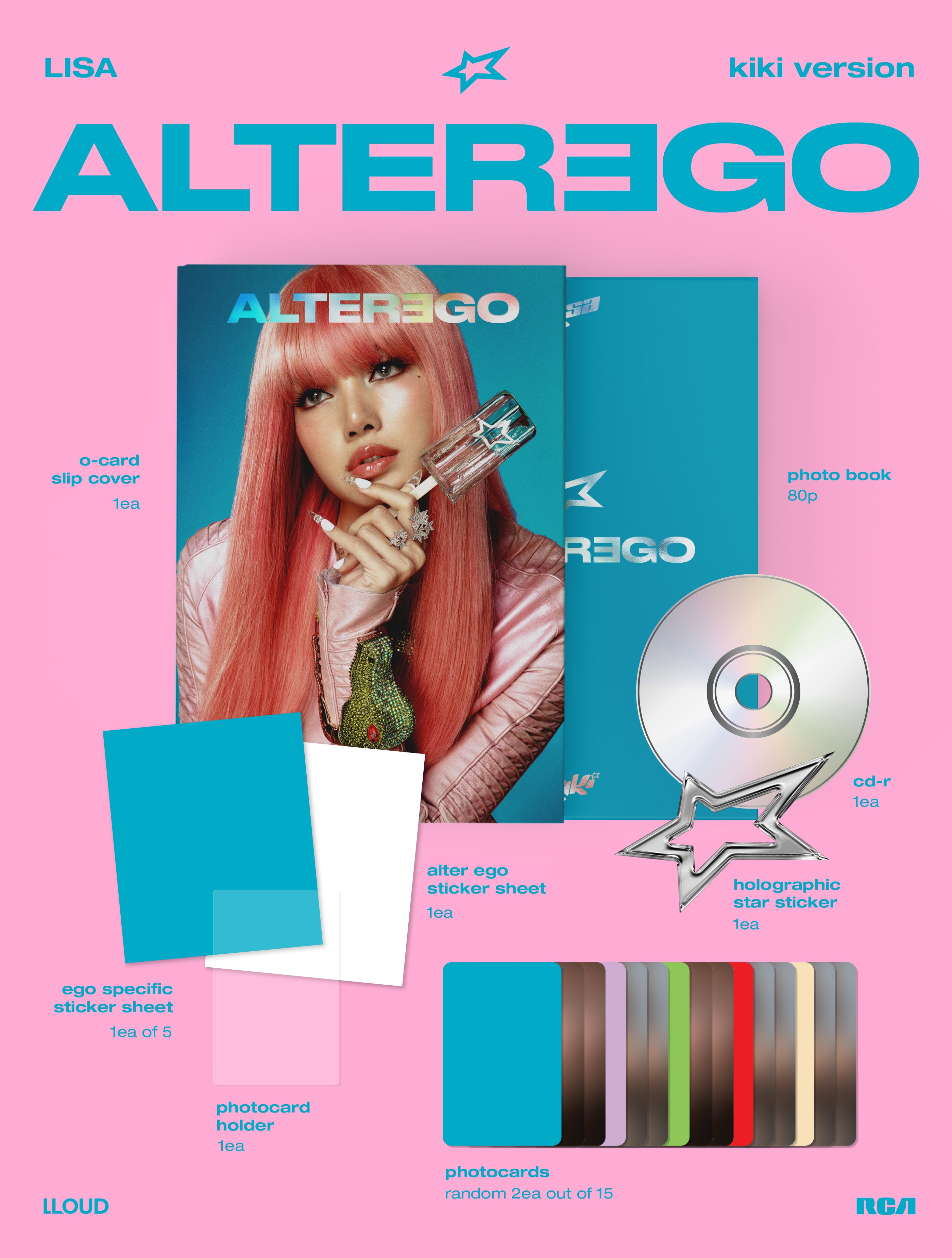 Lisa Alter Ego (Photobook Ver.) [Pre Order] | Kgifts.shop