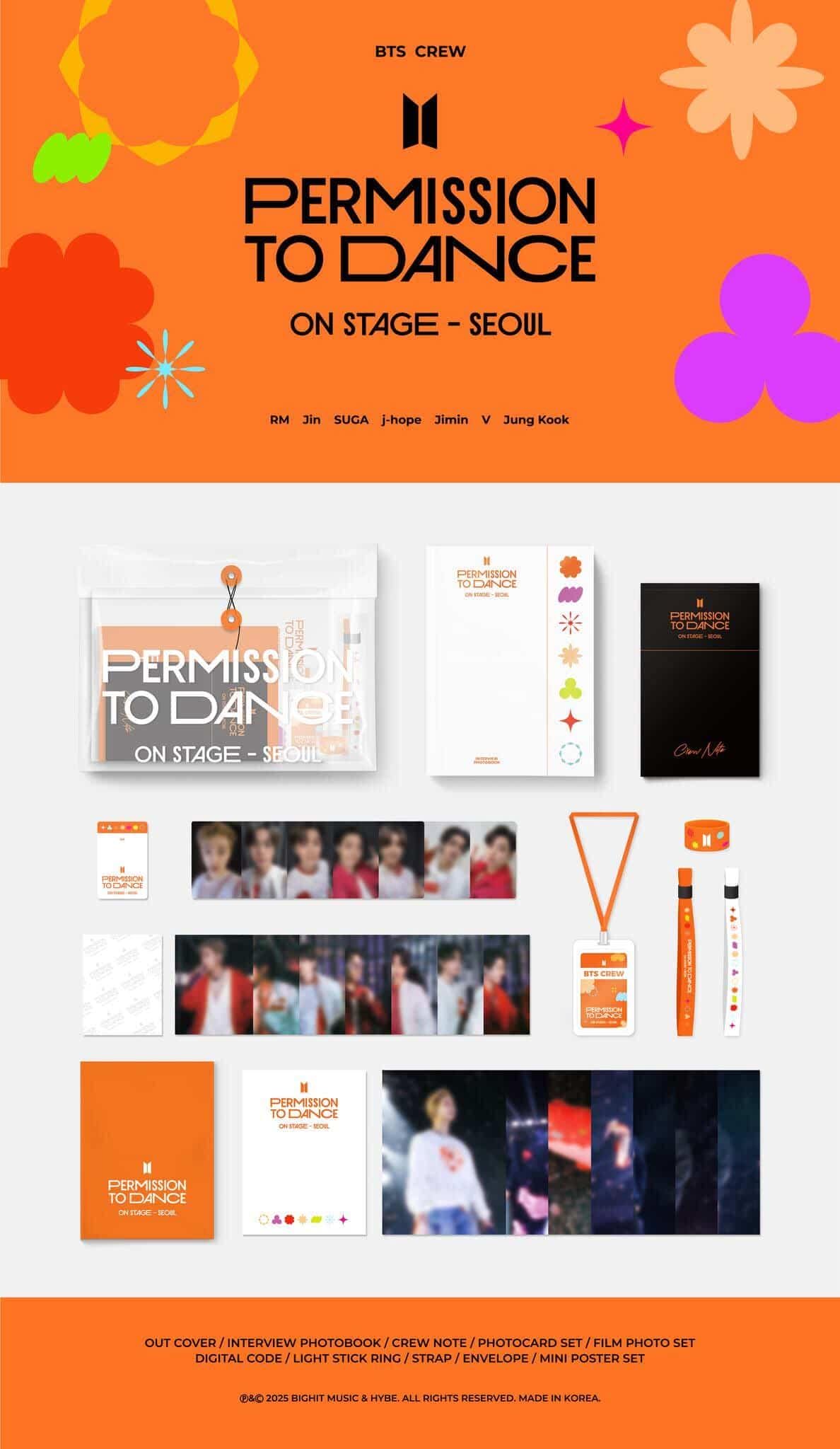 BTS PERMISSION TO DANCE ON STAGE - SEOUL (DIGITAL CODE) [Pre Order]