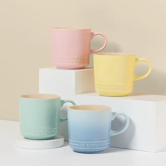 Le Creuset Pastel French Mug 2-Piece Set