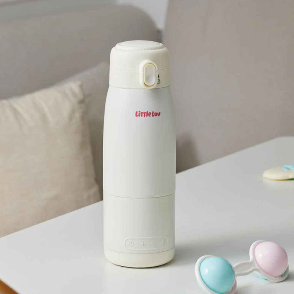 Lock & Lock Little Love Heated Tumbler Wireless Portable Formula Kettle 500ML