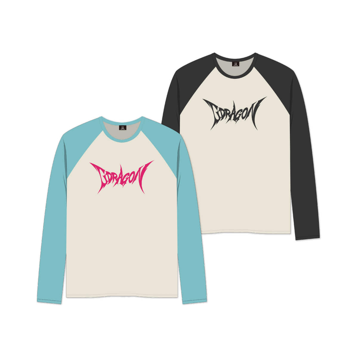 G-DRAGON - Raglan Long Sleeve T-Shirt