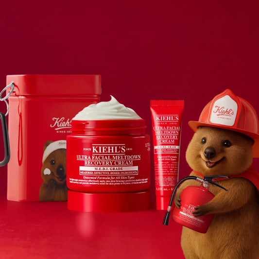 Kiehl's Ultra Facial Medicream 50ml+14ml Set (+Quokka Tin Case, Total Capacity 64ml)