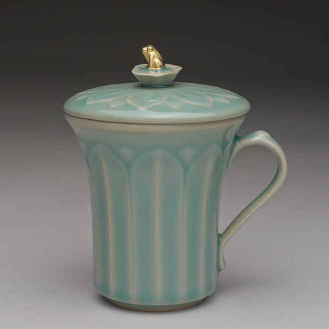 MU:DS Celadon Golden Frog Mug (+Munch's Bag)