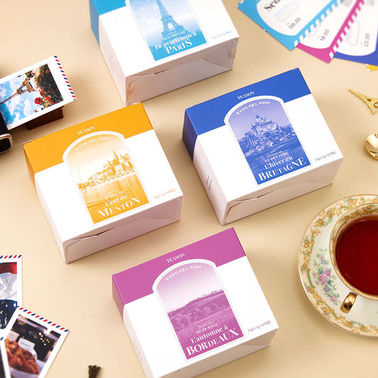 Taeson Masilthé Tea Boxes (Four Seasons Theme)